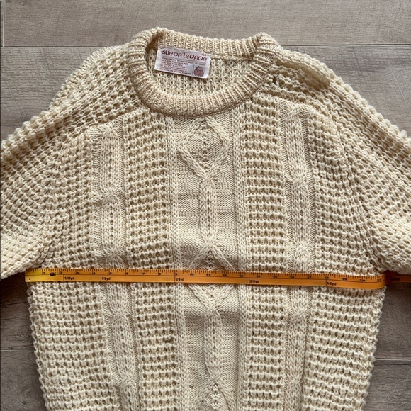 100% Irish Wool Sweater Handloomed - Picture 6 of 11